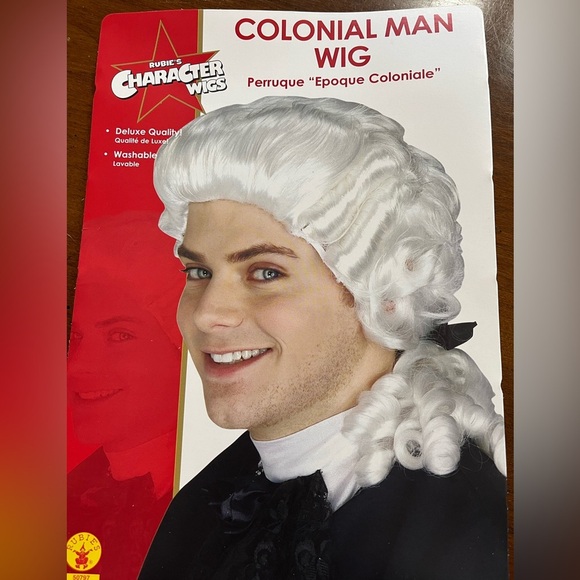 Source Unknown Other - Colonial Man Wig